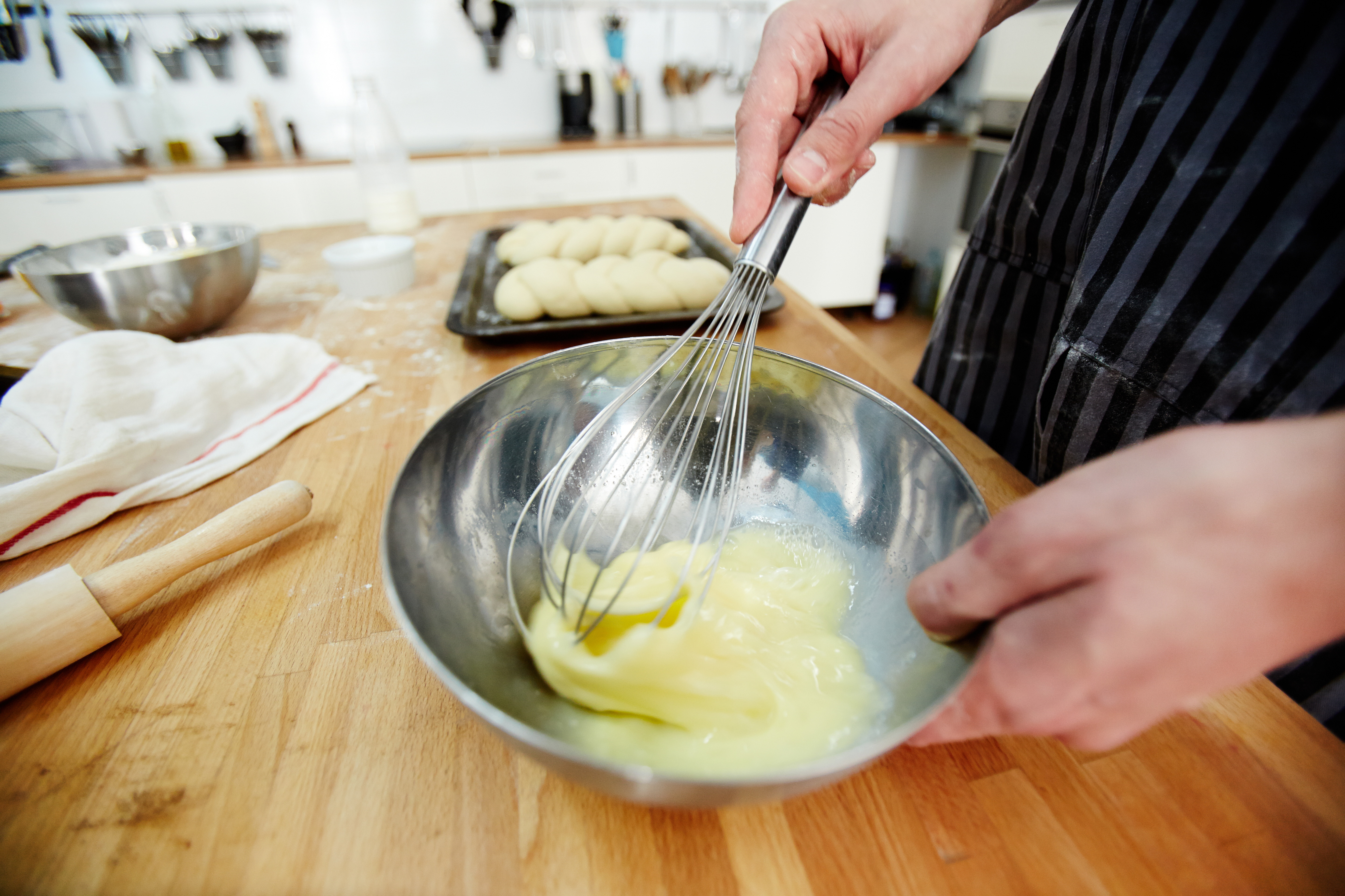 Mixing ingredients